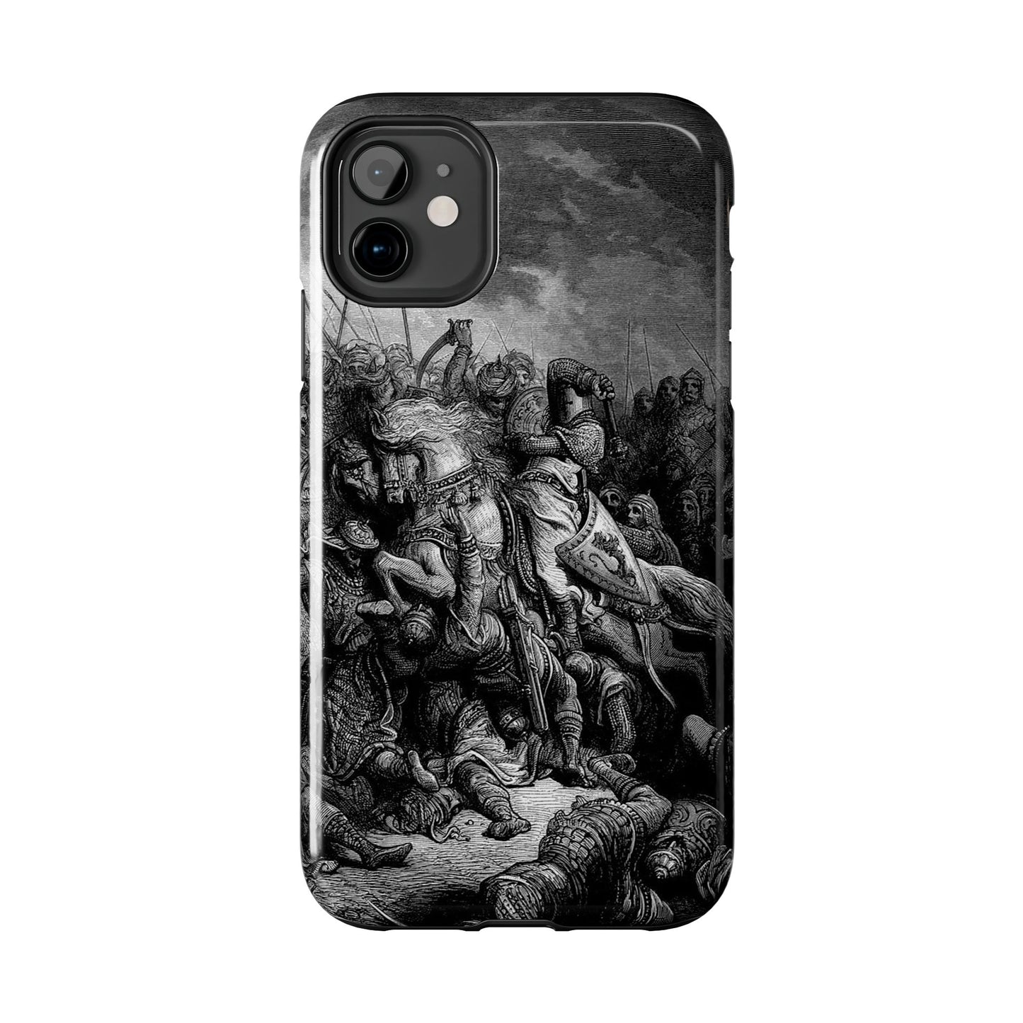 Richard and Saladin by Gustave Dore iPhone Case *Many Sizes Available*