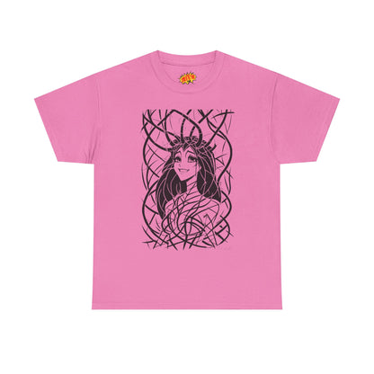 Thorny Vine Dryad Woman Fantasy Nature T-Shirt
