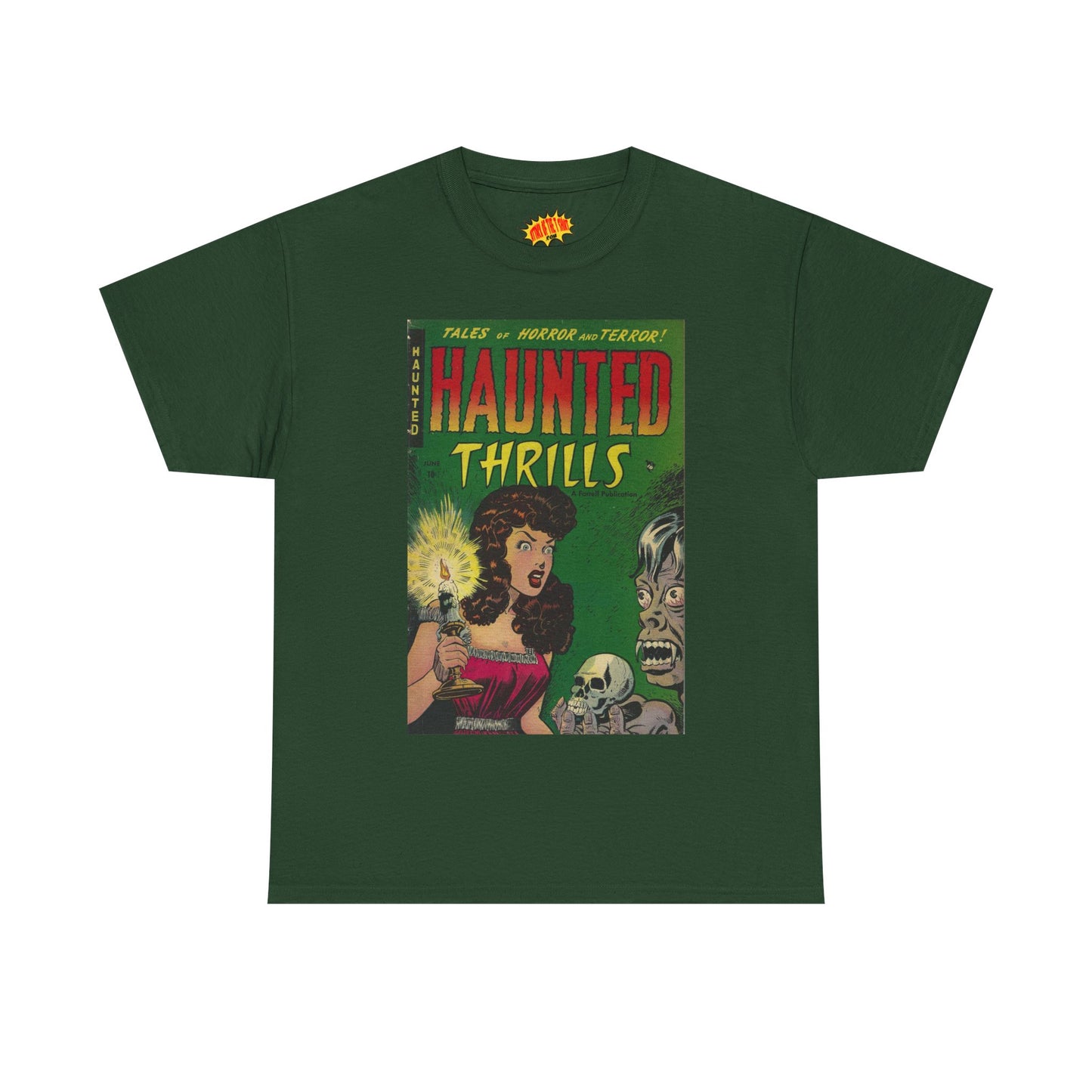 Haunted Thrills June Comic Tee Shirt *Multiple Colors*