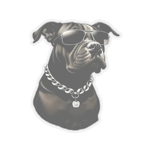 Dog with Sunglasses Stickers