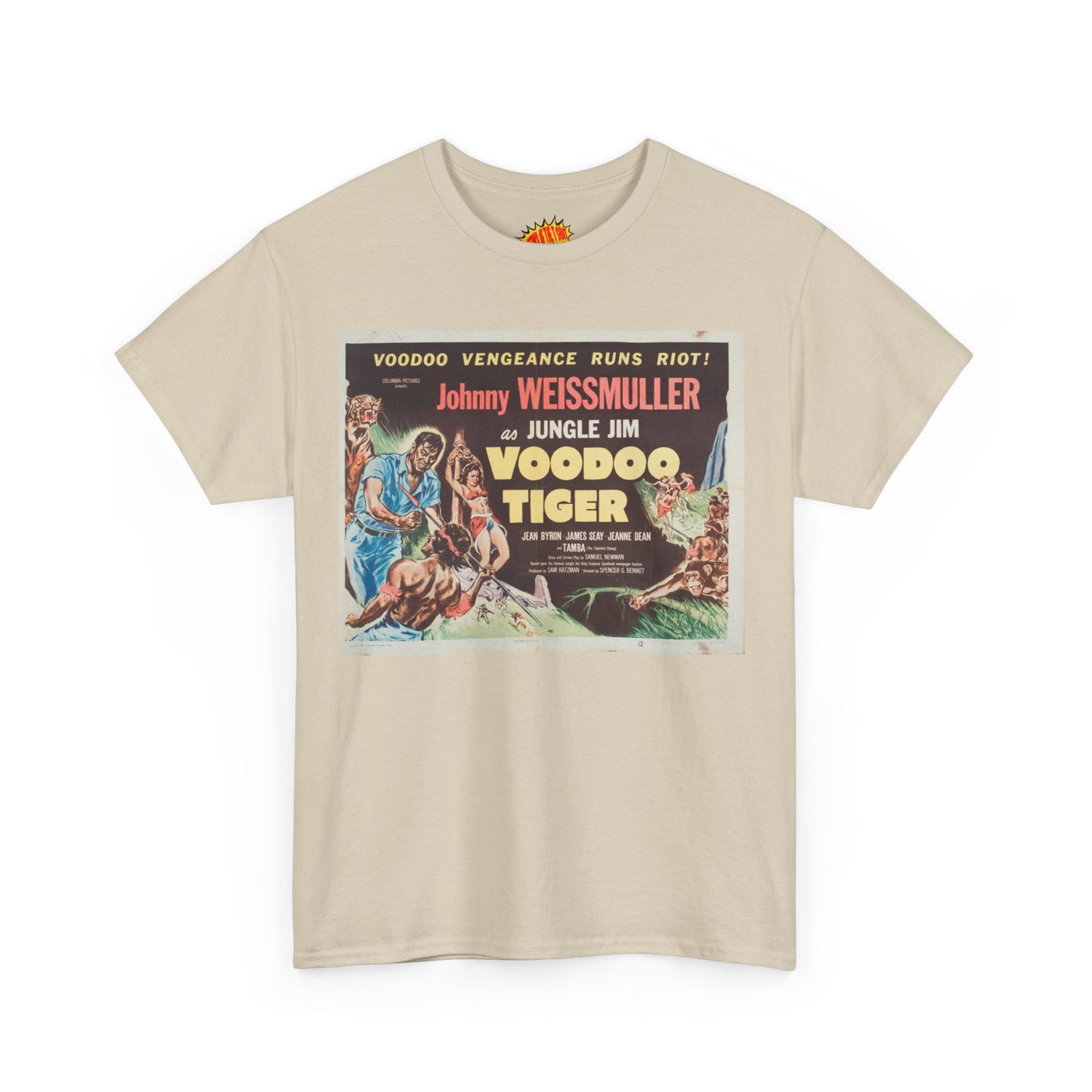 Voodoo Tiger Movie Poster T-Shirt *Multiple Colors*