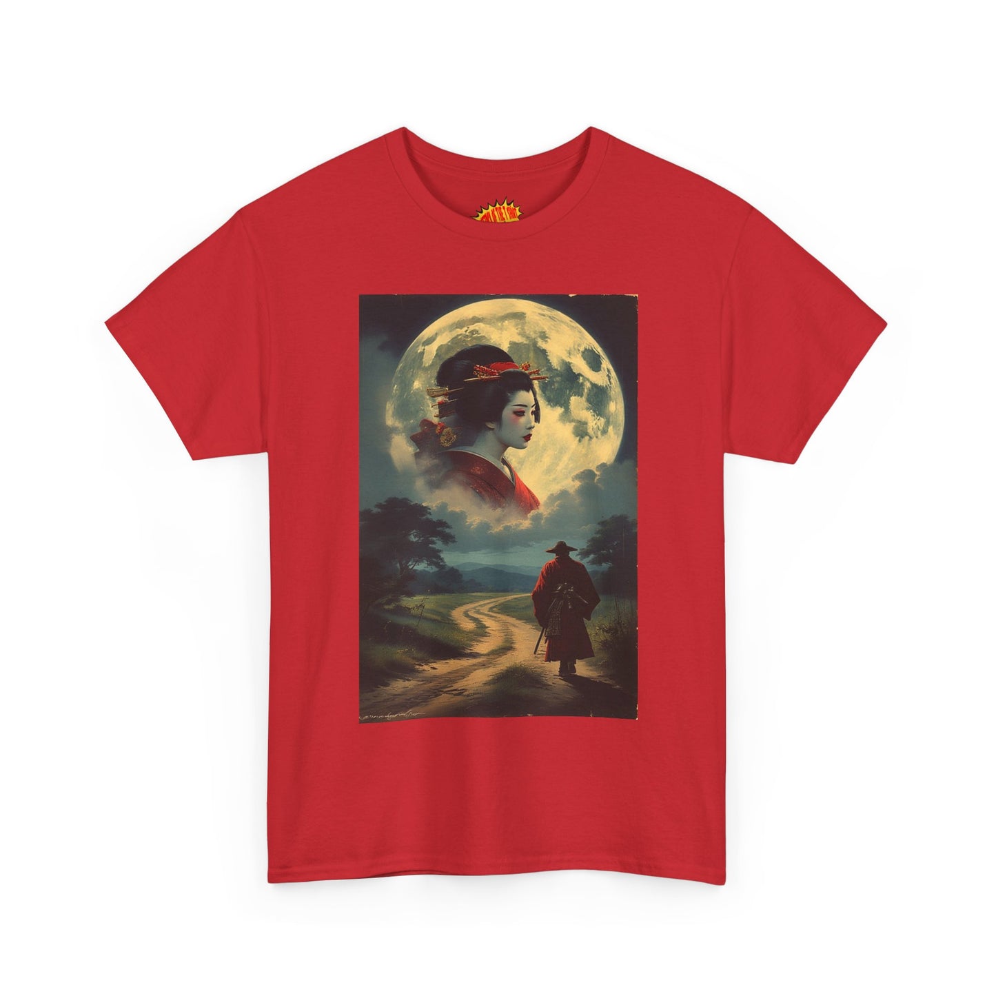 Traveller w/Full Moon Cloud Woman T-Shirt *Multiple Colors*