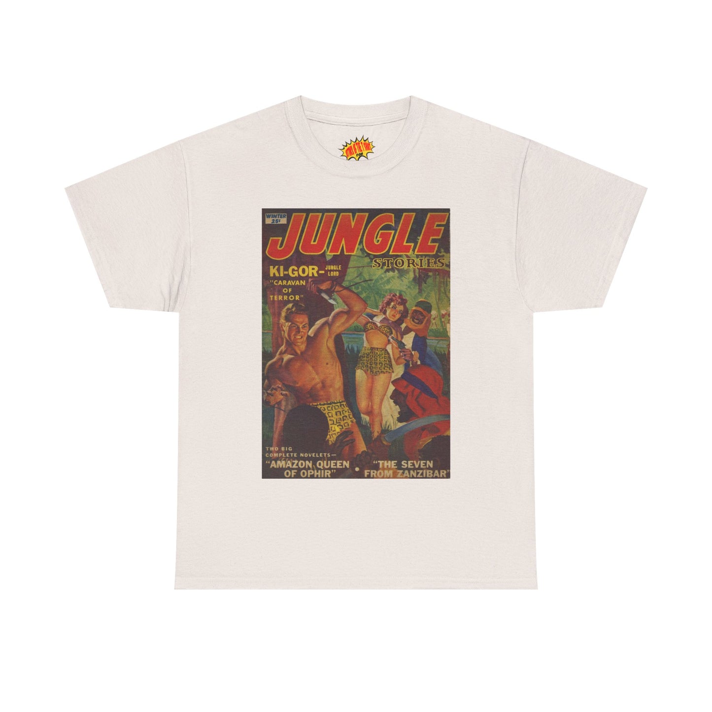 Jungle Stories Winter Comic Tee Shirt *Multiple Colors*