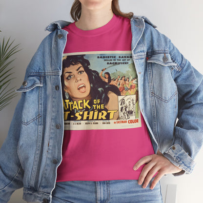Attack of the T-Shirt Movie Poster T-Shirt