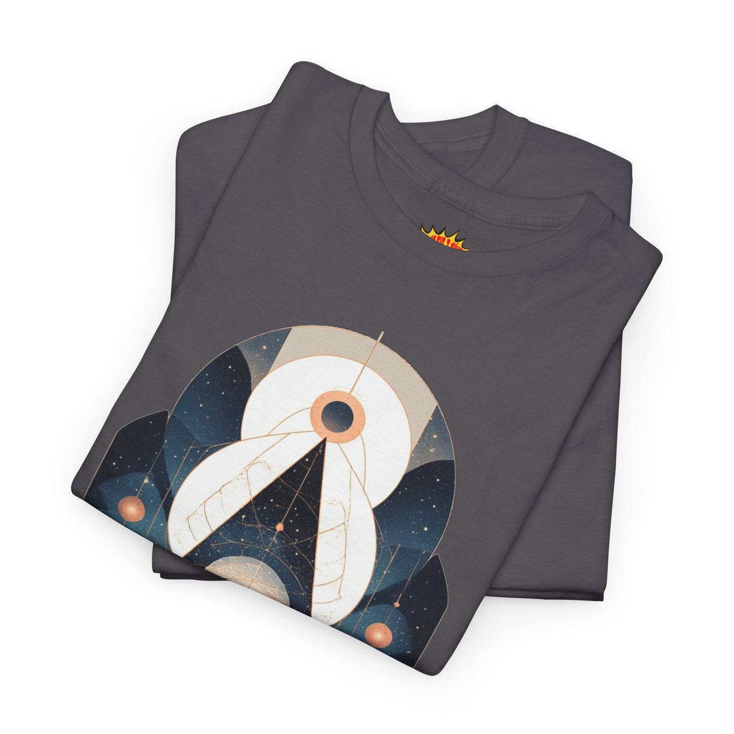 Geometric Space Art Pattern Graphic Tee Shirt *Multiple Colors*