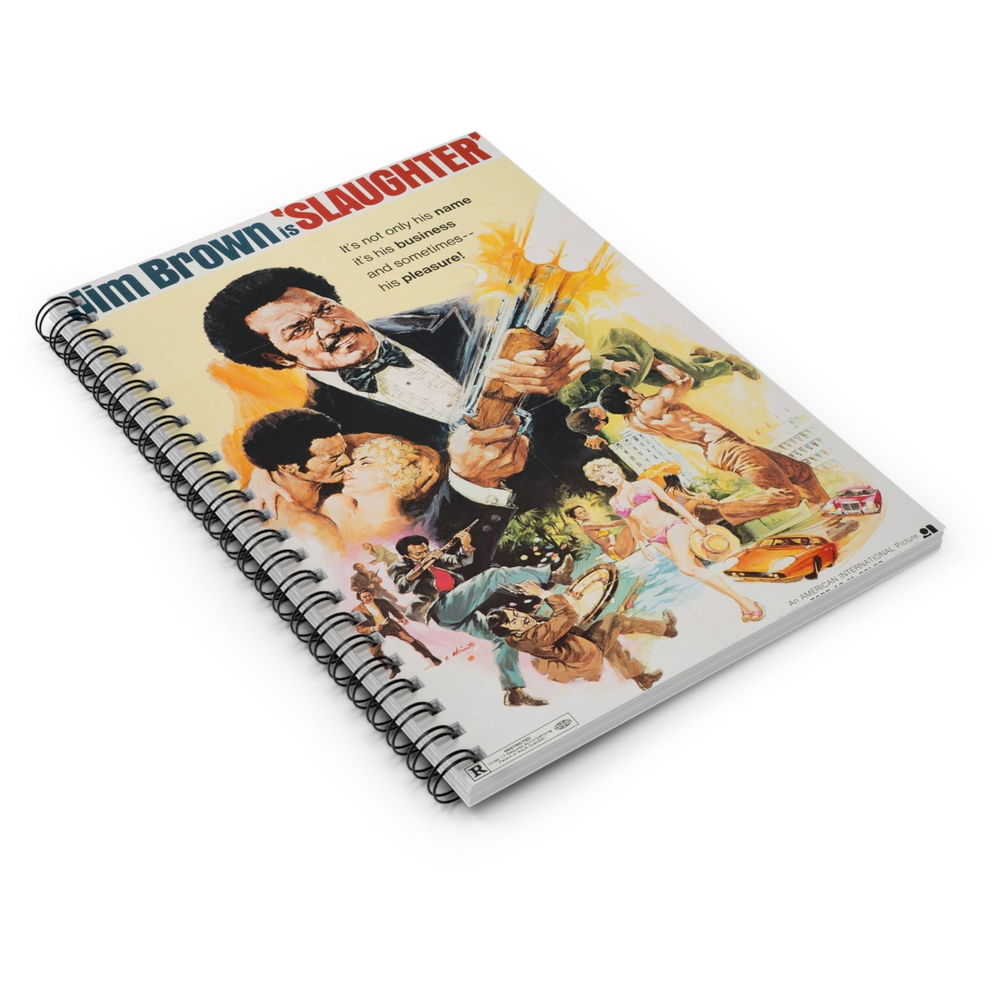 Slaughter - Vintage Movie Poster Notebook