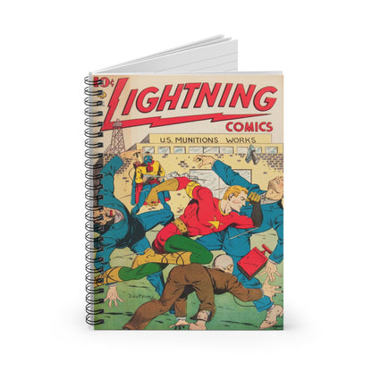 Lightning Comics Dec. Spiral Notebook
