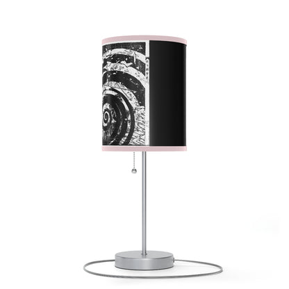 Destruction by Hokusai Japanese Woodcut Lamp