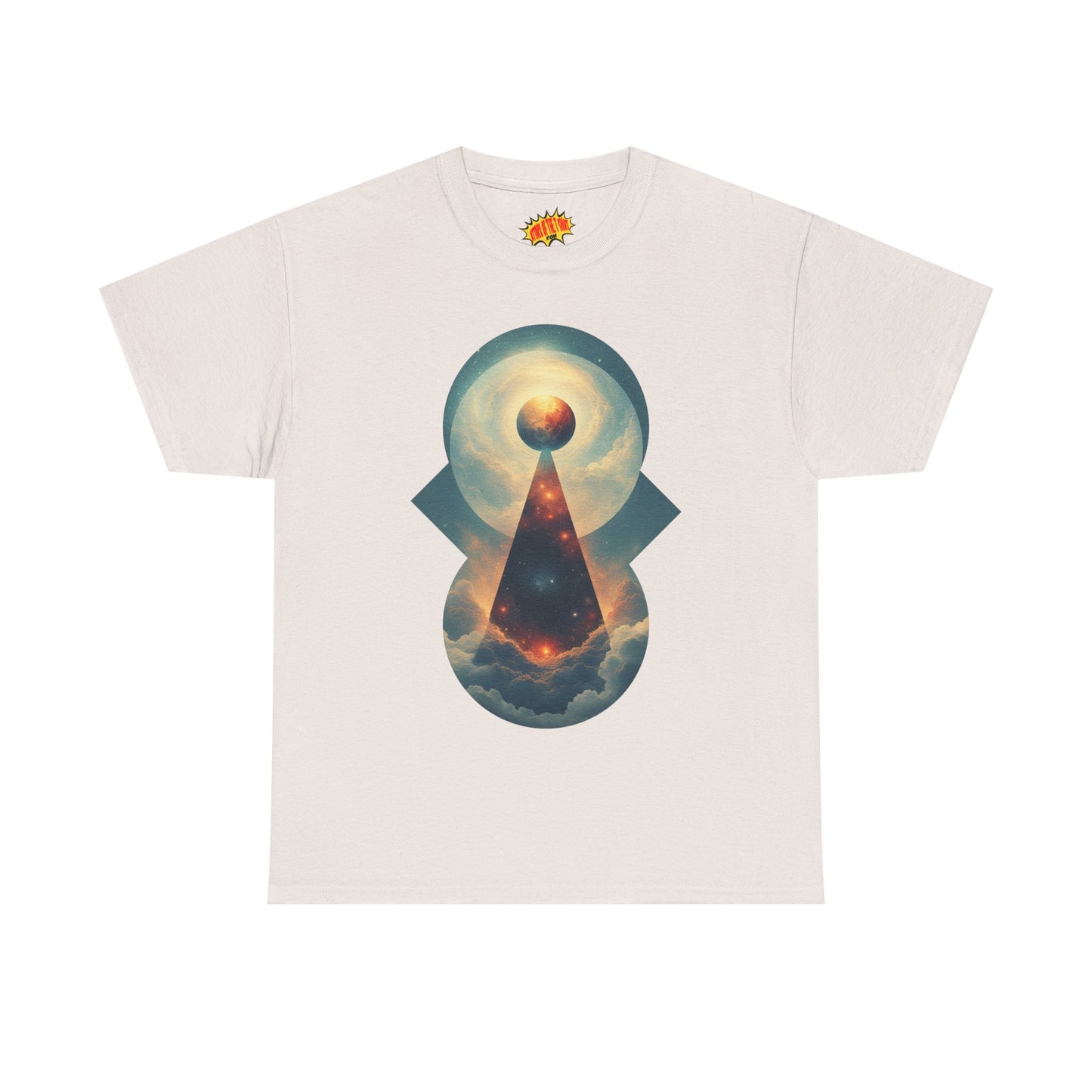 Geometric Galaxy Graphic Space Art Tee Shirt *Multiple Colors*