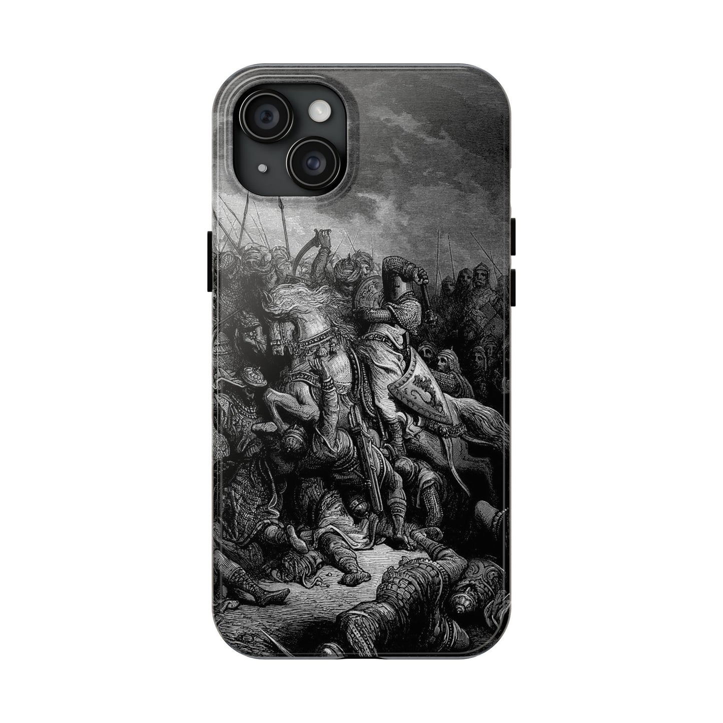 Richard and Saladin by Gustave Dore iPhone Case *Many Sizes Available*