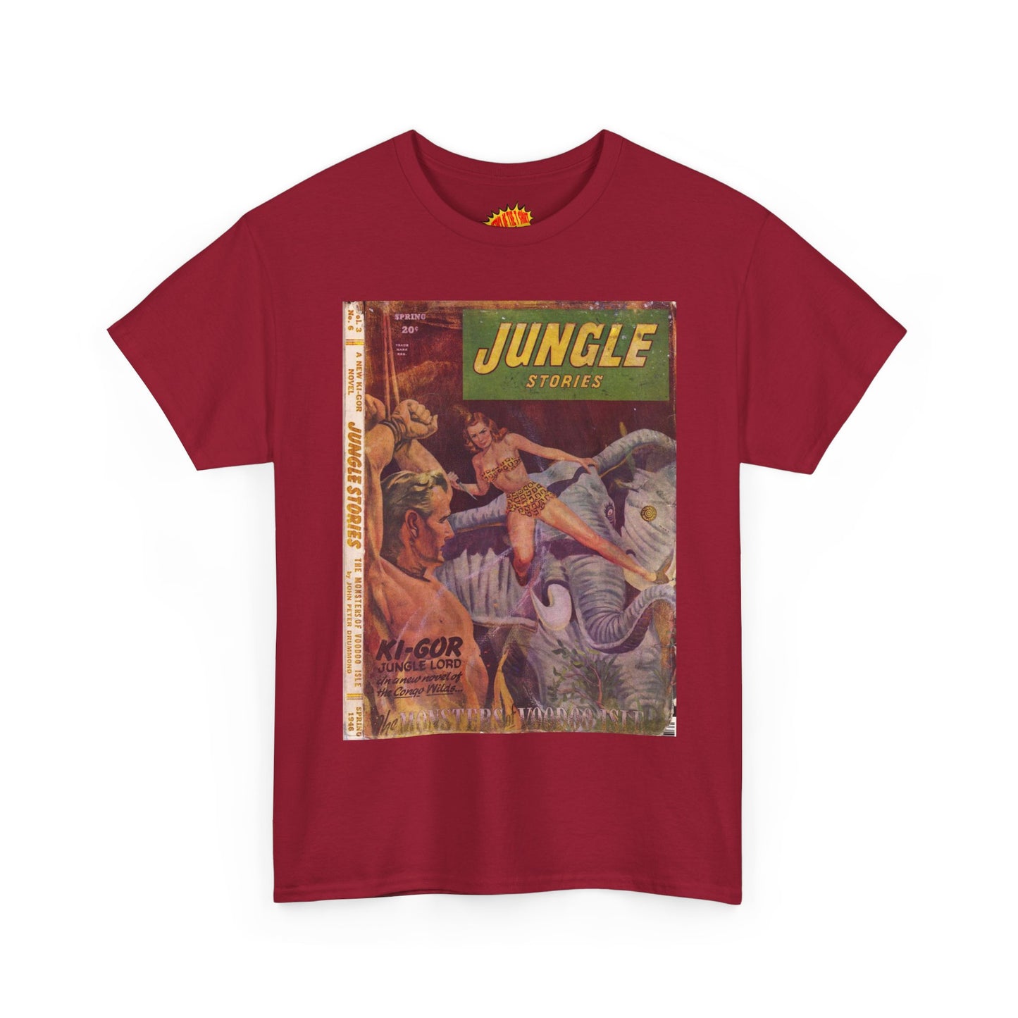 Jungle Stories Vol 3 No. 6 Comic Tee Shirt *Multiple Colors*