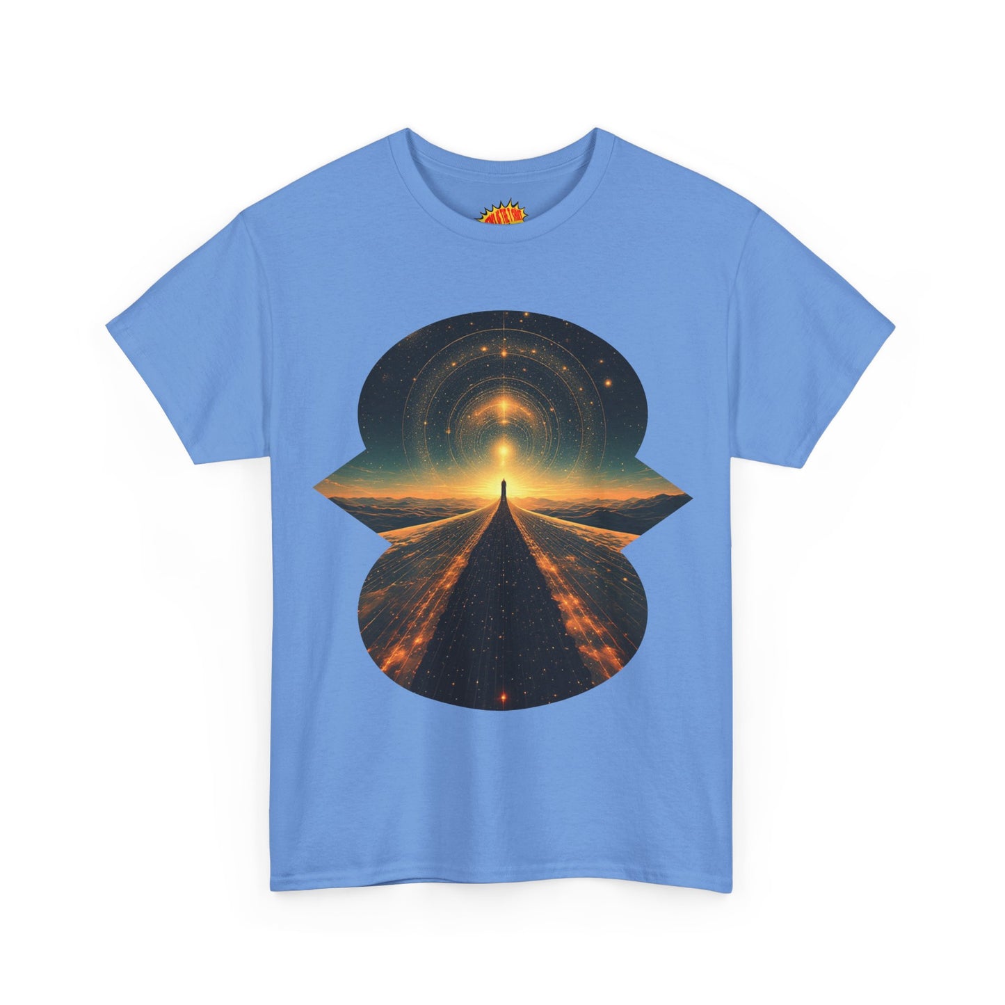 Cosmic Path Space Graphic Art Tee Shirt *Multiple Colors*