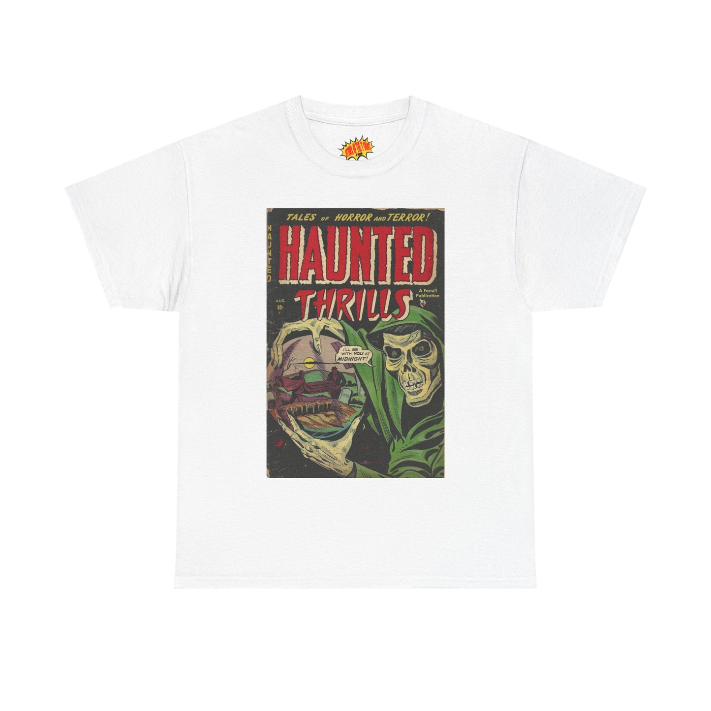Haunted Thrills August Comic Tee Shirt *Multiple Colors*