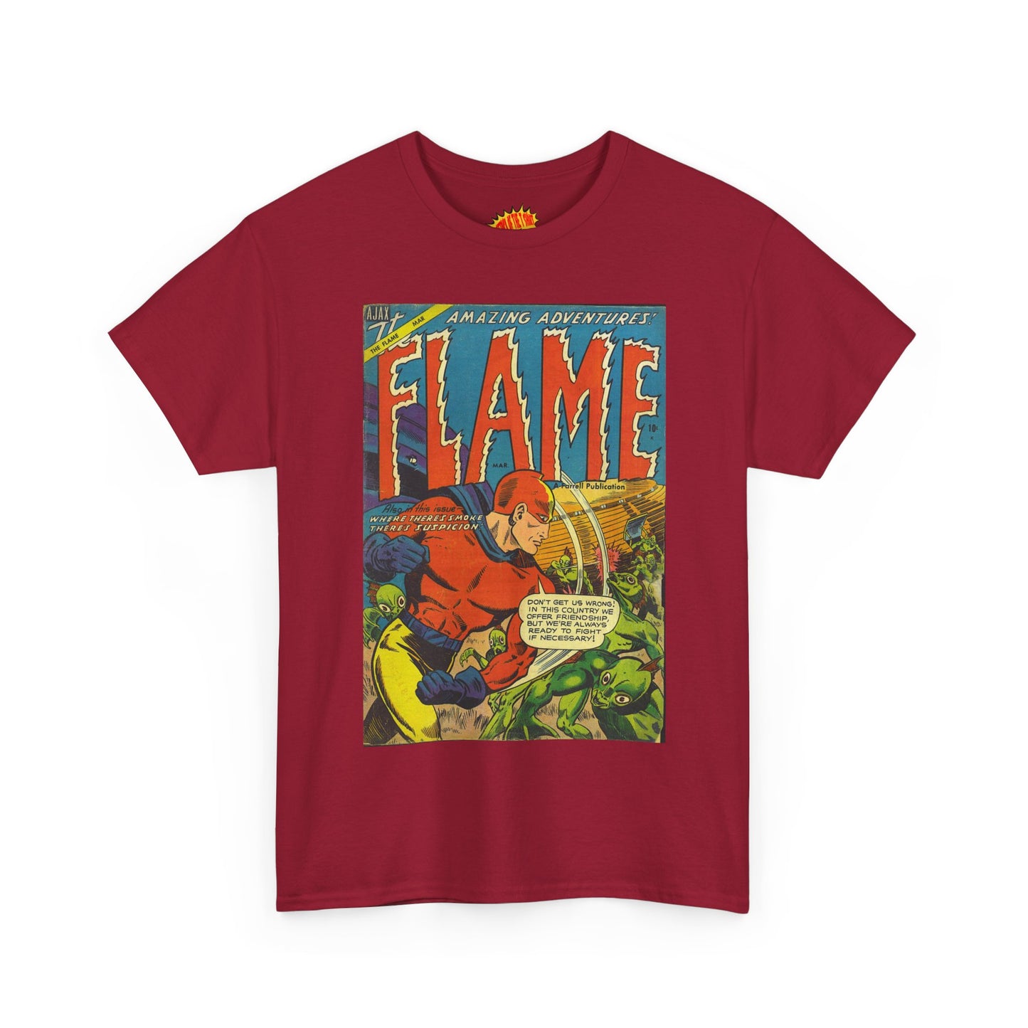 The Flame March Comic Tee Shirt *Multiple Colors*