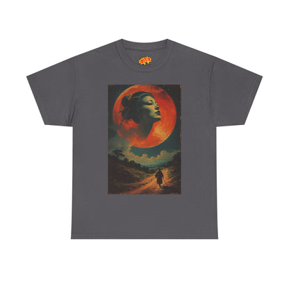 Traveller w/Blood Moon Cloud Woman T-Shirt