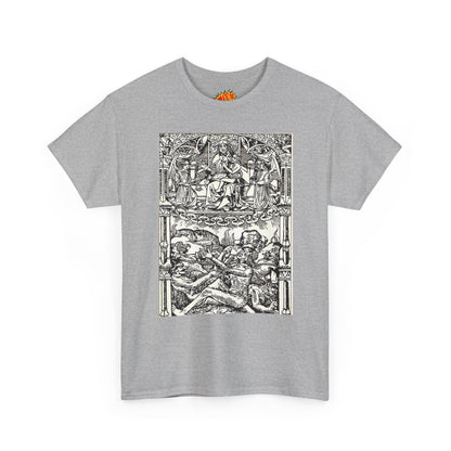 Good and Evil - Malleus Maleficarum, 1487. Heavy Cotton Tee *Many Sizes/Colors*