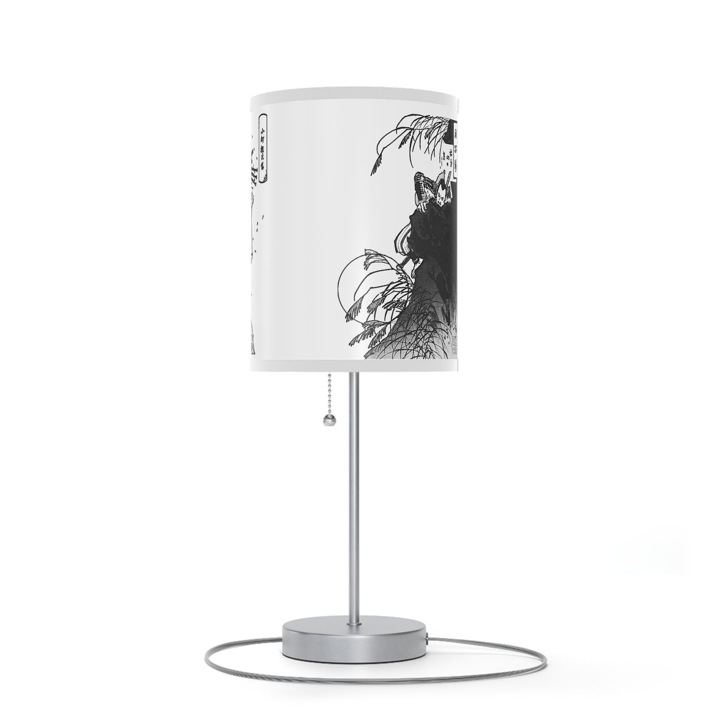 Japanese Woodcut Lamp
