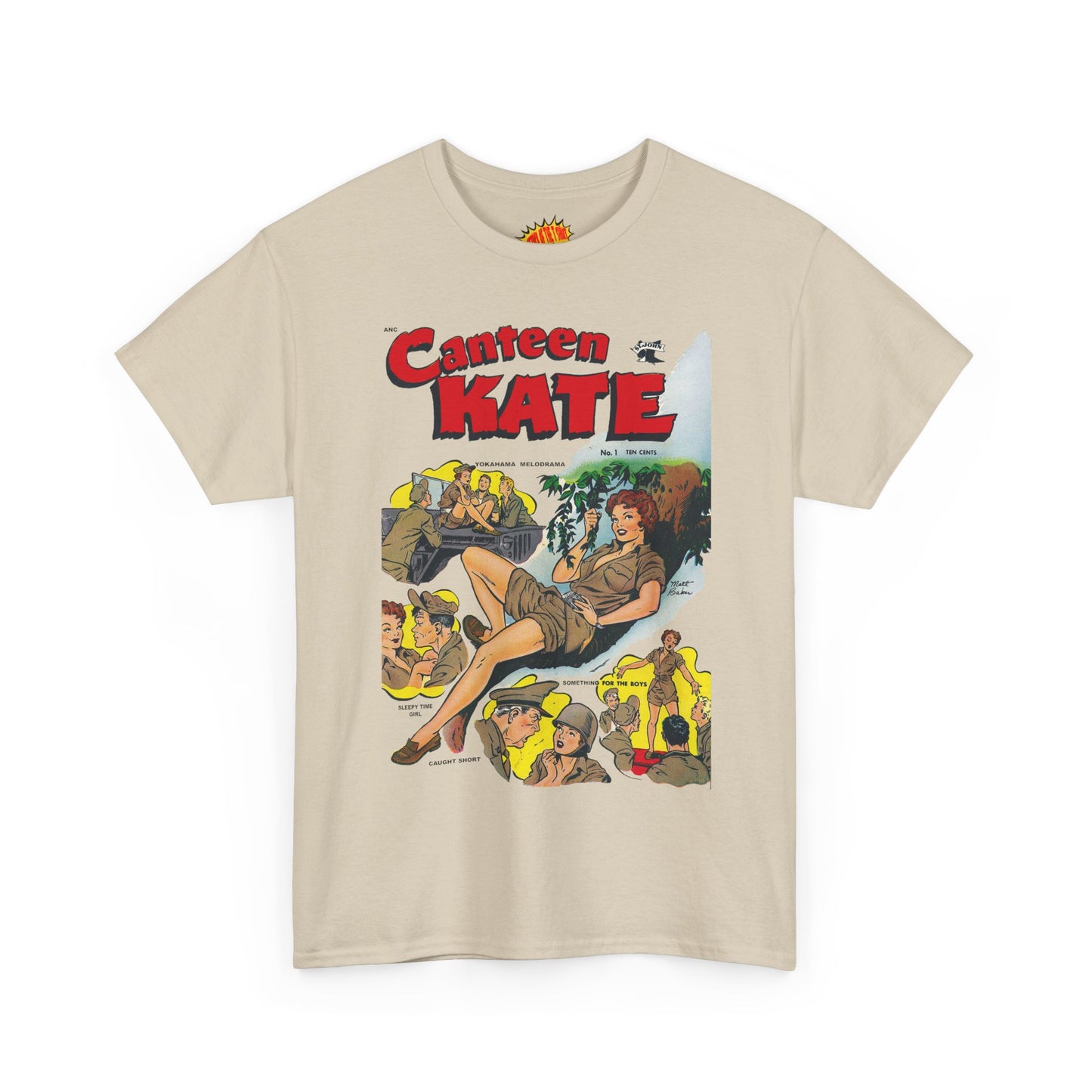Canteen Kate #1 - Heavy Cotton Tee *Many Sizes and Colors Available*