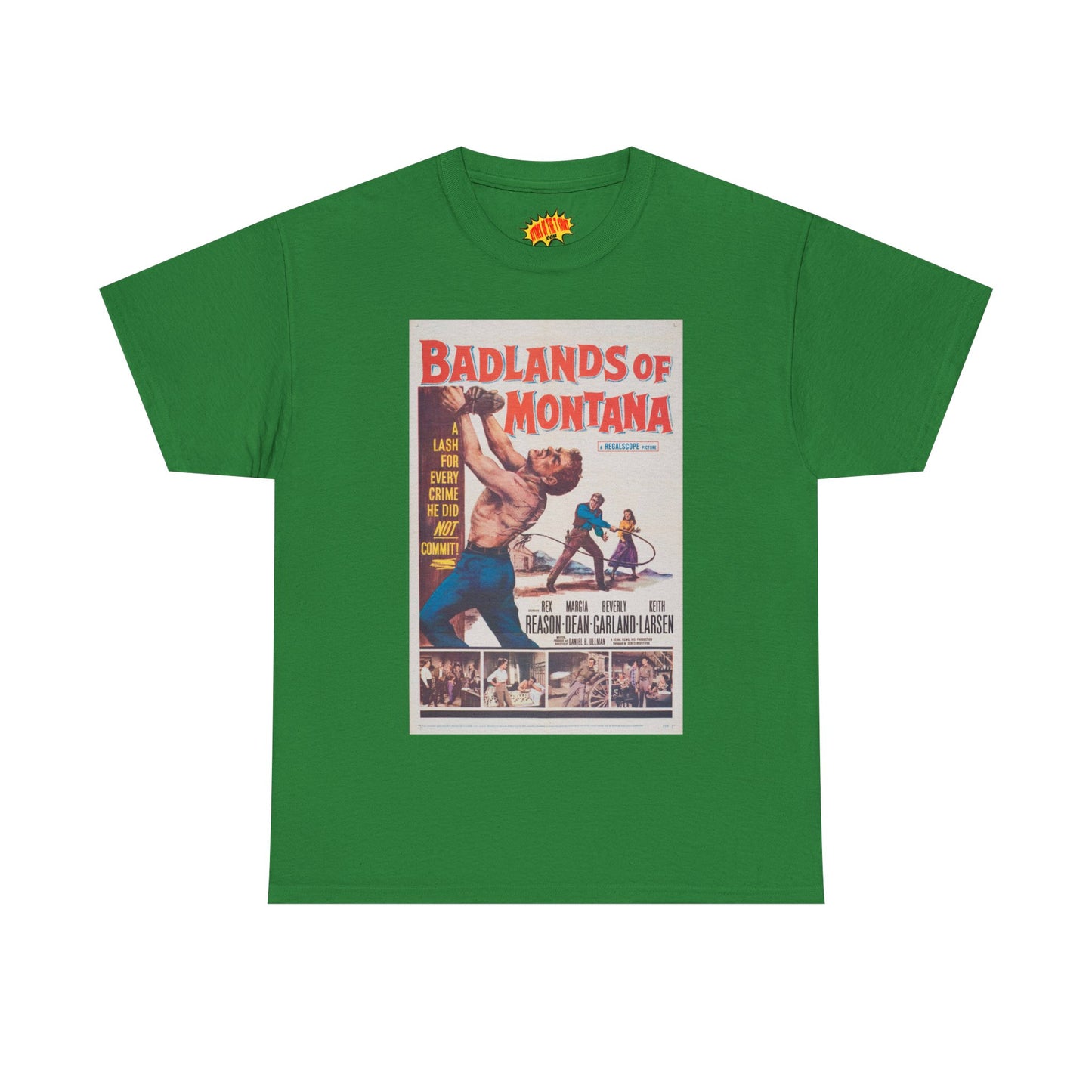 Badlands of Montana Movie Poster T-Shirt *Multiple Colors*