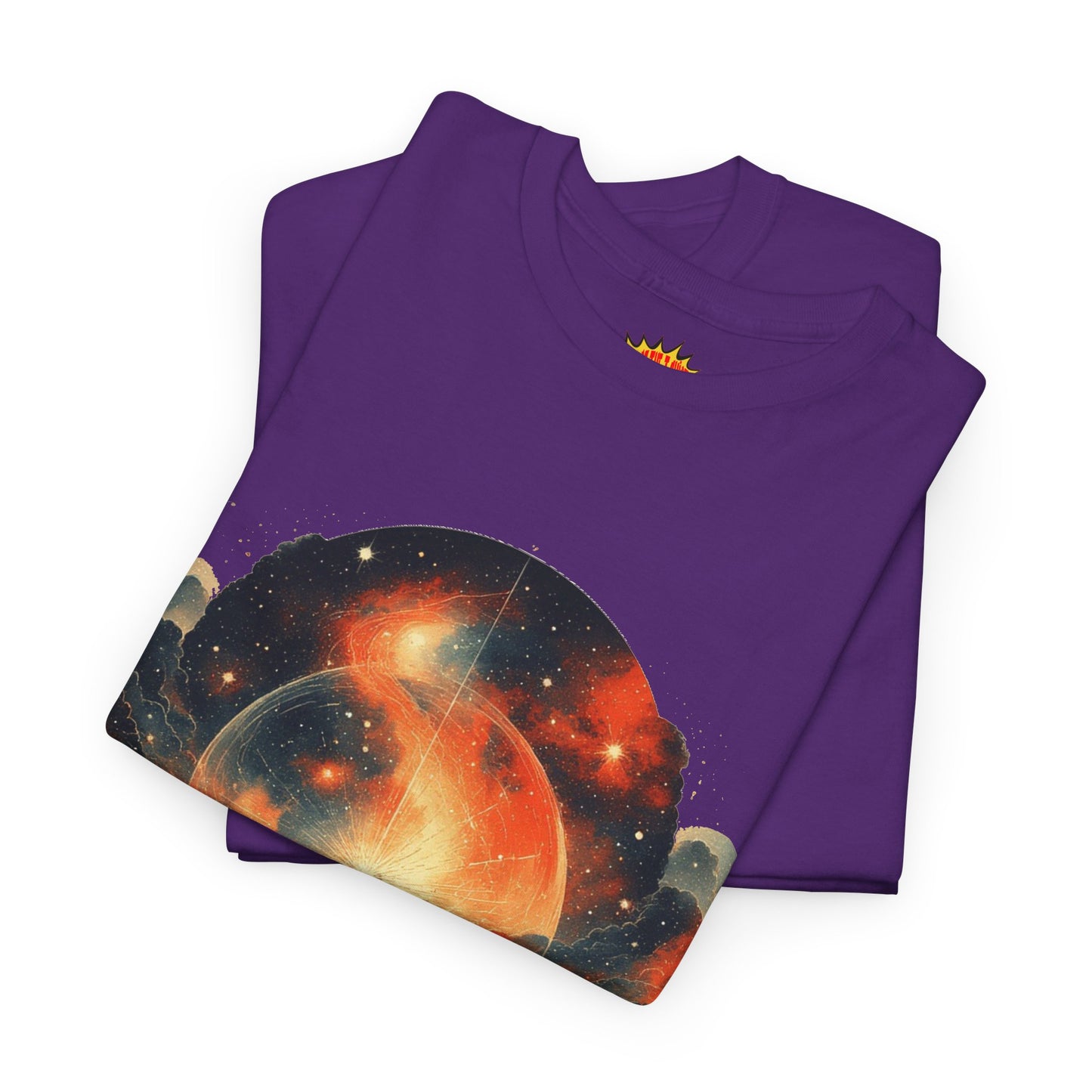 Moonscape w/Clouds Graphic Tee Shirt *Multiple Colors*