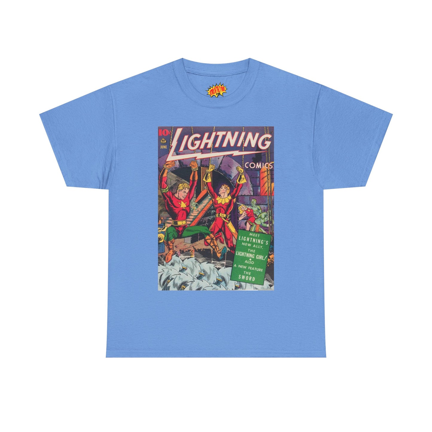 Lightning Comics June Comic Tee Shirt *Multiple Colors*