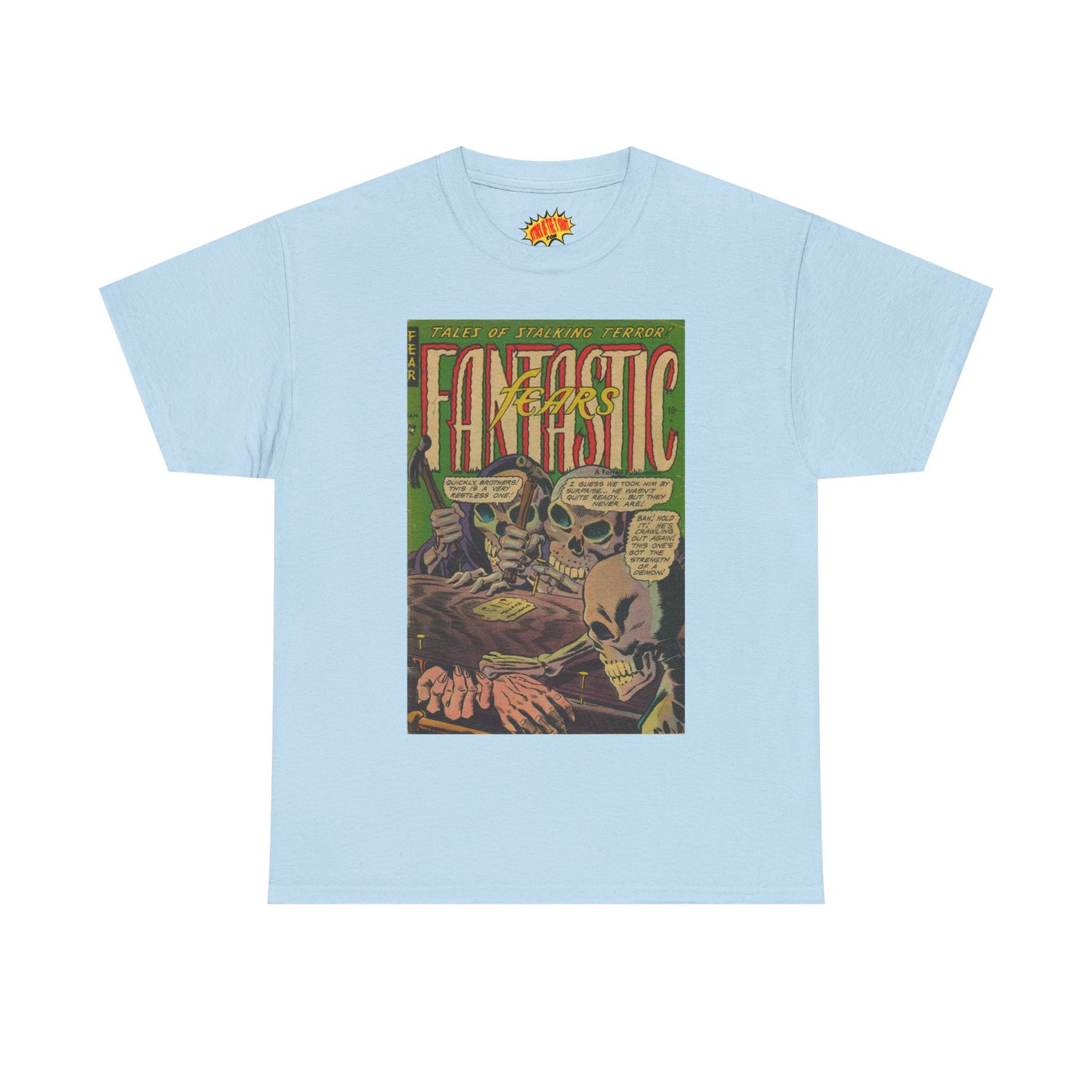 Fantastic Fears January Comic Tee Shirt *Multiple Colors*