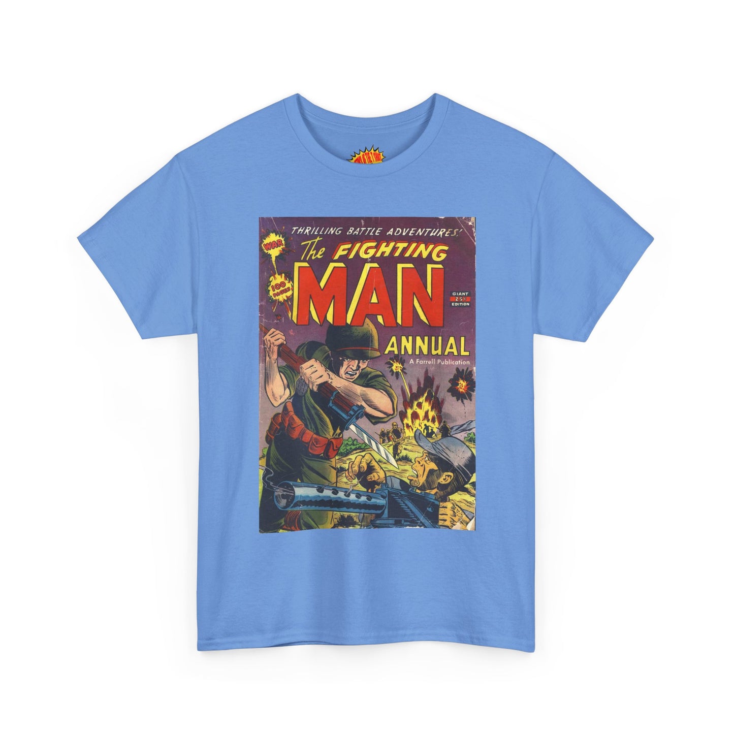 The Fighting Man Annual Comic Tee Shirt *Multiple Colors*