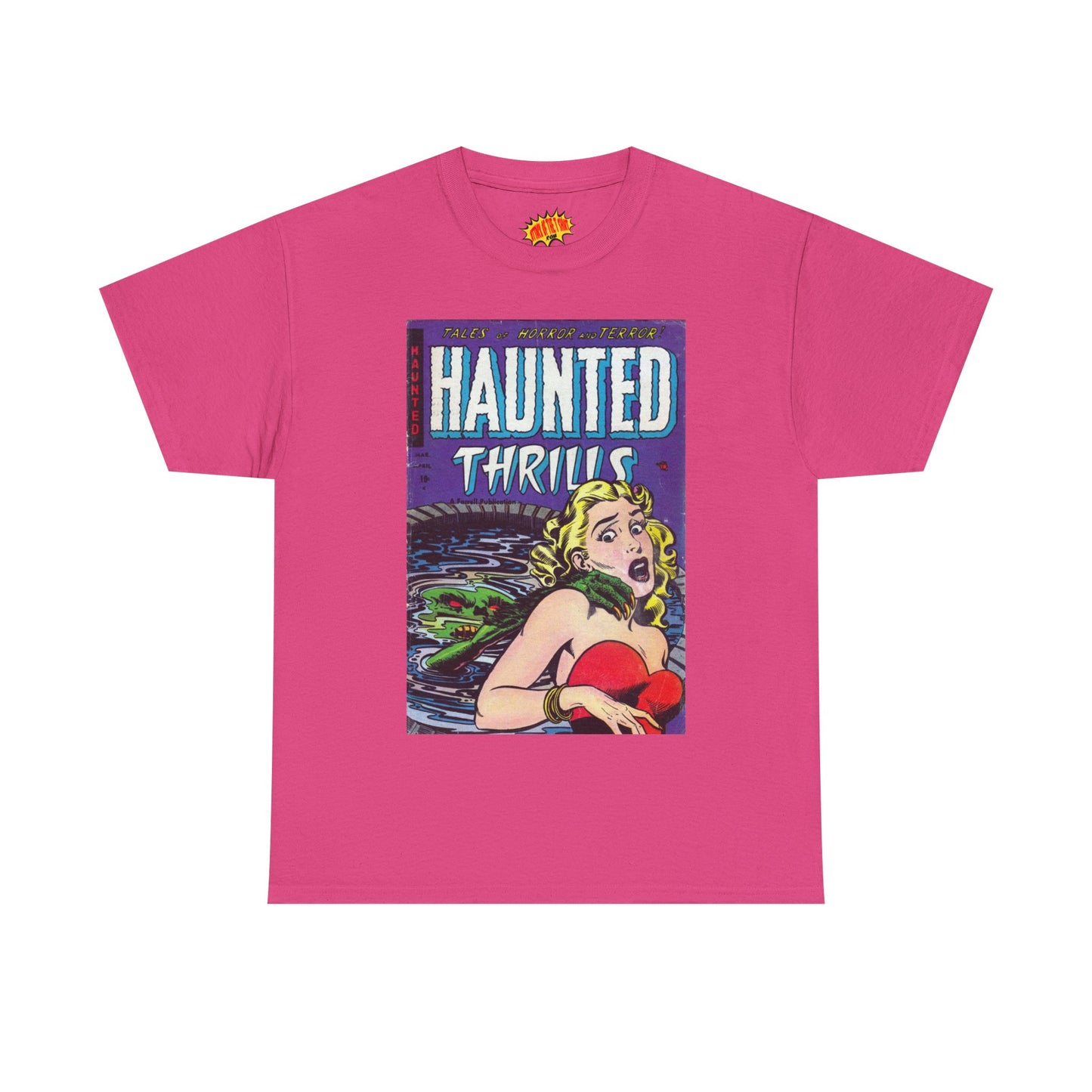 Haunted Thrills March - April Comic Tee Shirt *Multiple Colors*