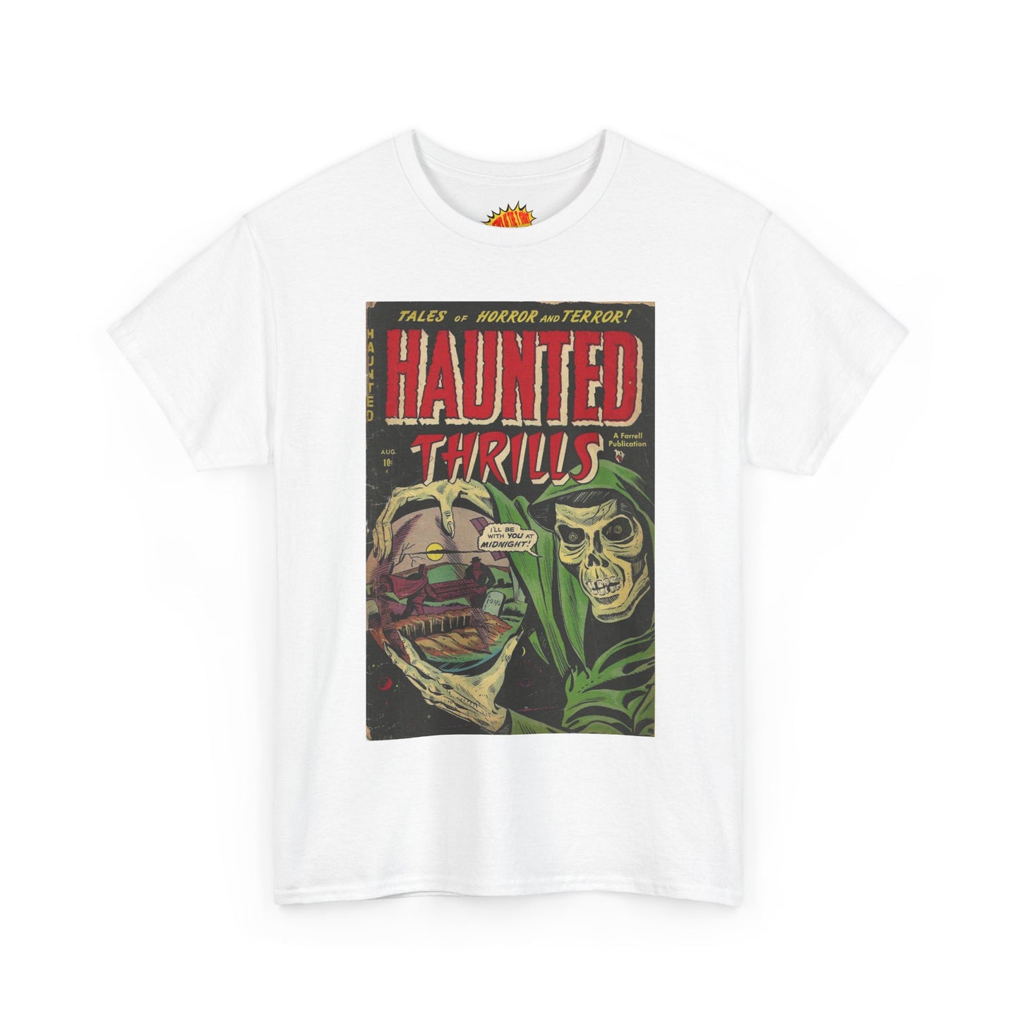 Haunted Thrills August Comic Tee Shirt *Multiple Colors*