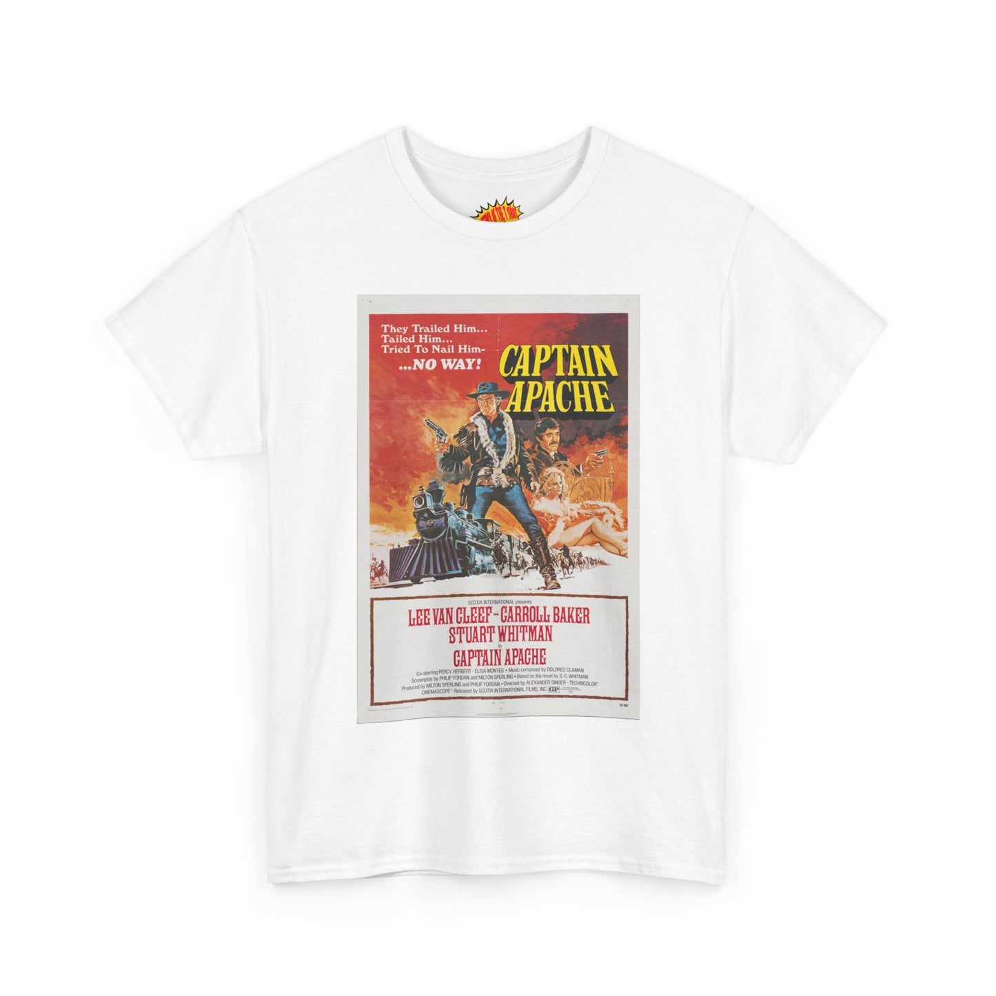 Captain Apache Movie Poster T-Shirt *Multiple Colors*