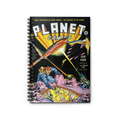 Planet Comics #3 Spiral Notebook