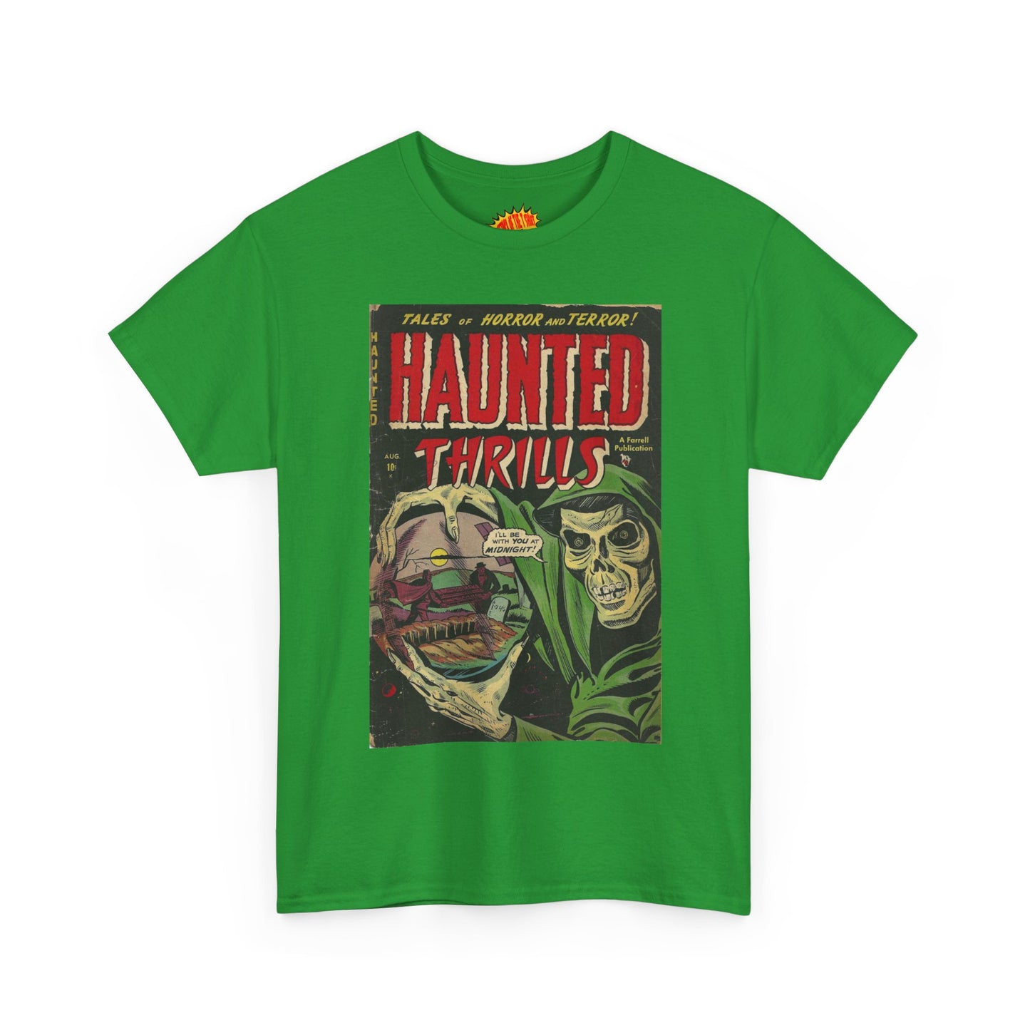 Haunted Thrills August Comic Tee Shirt *Multiple Colors*