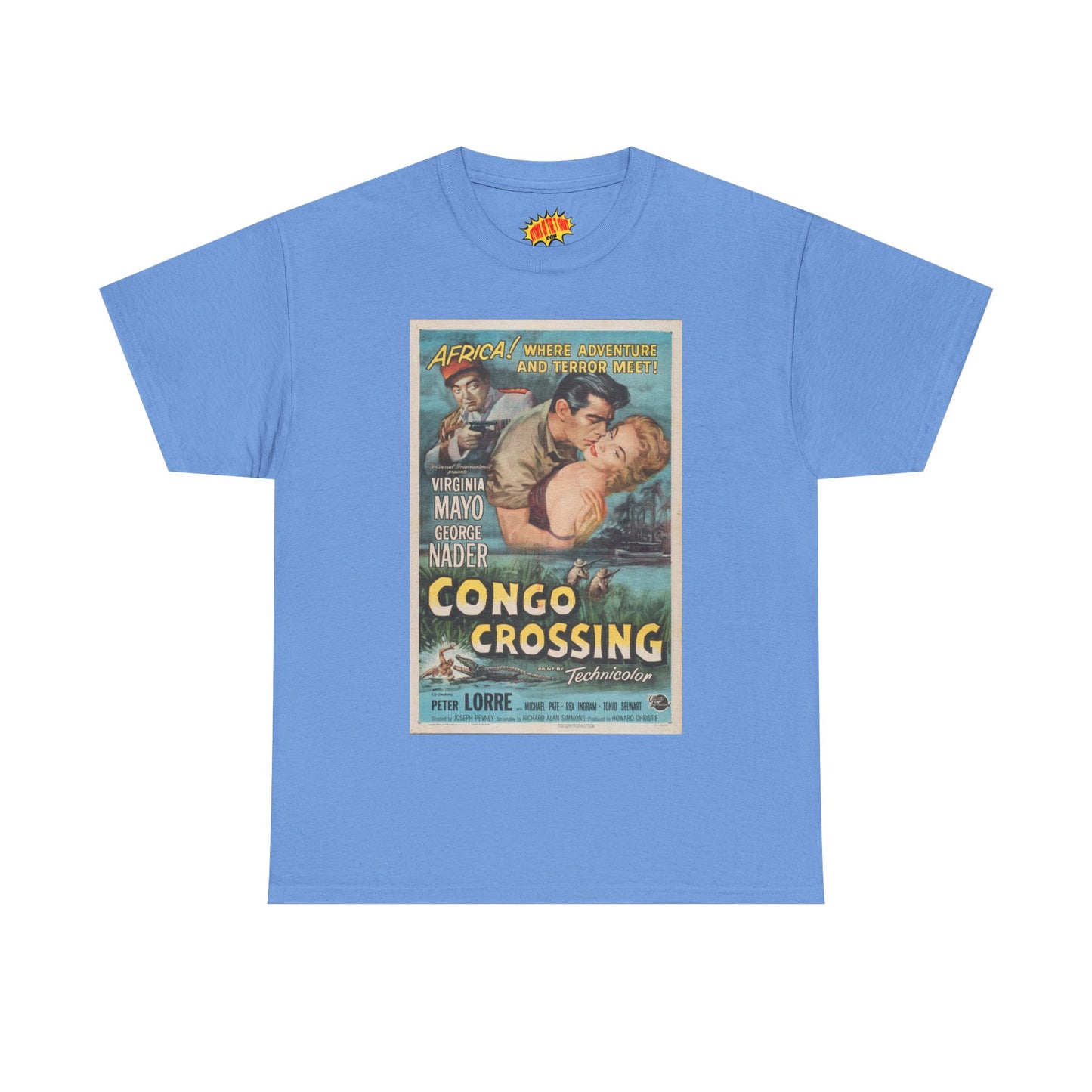 Congo Crossing Movie Poster T-Shirt *Multiple Colors*