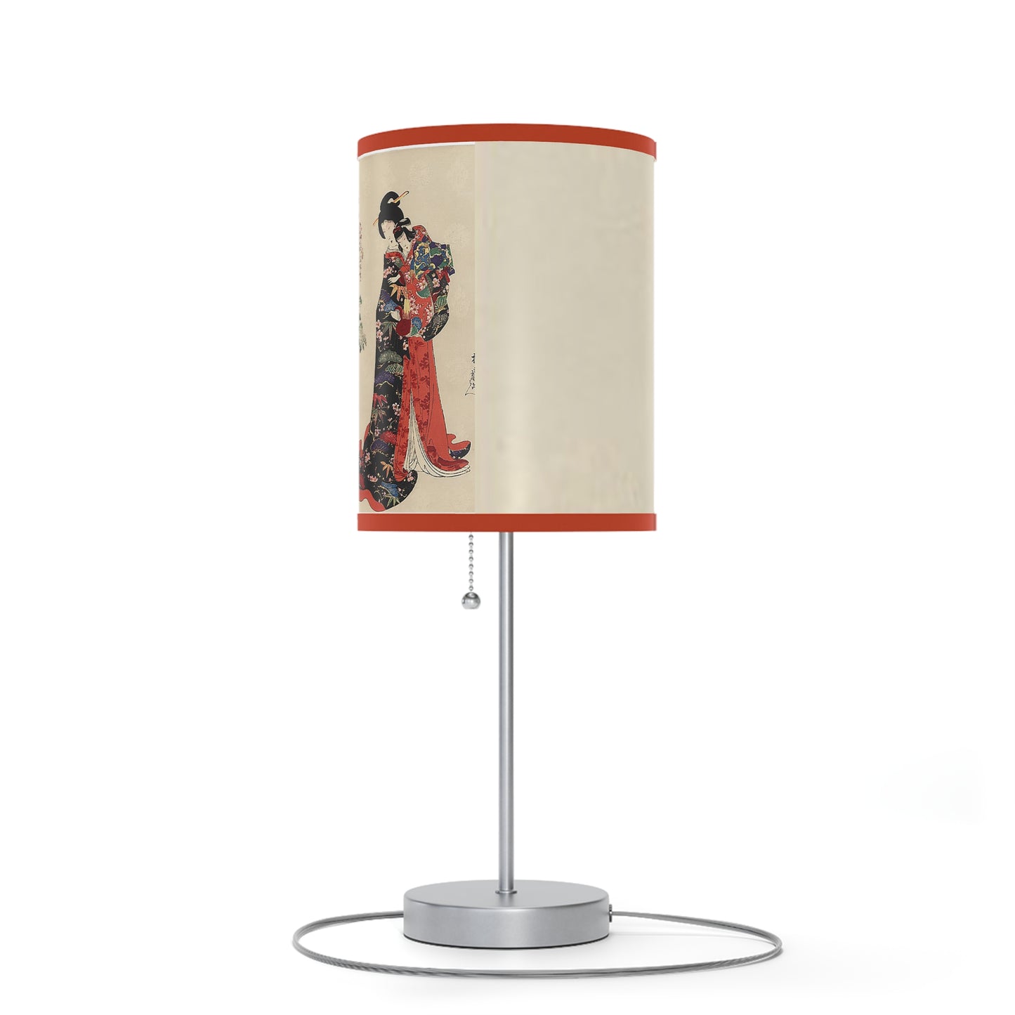 Flower Cart by Chikanobu Japanese Lamp Many Colors Available