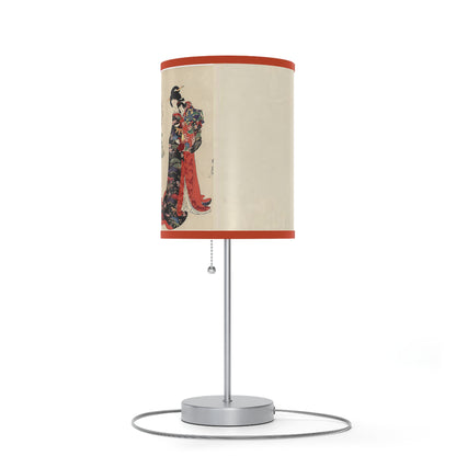 Flower Cart by Chikanobu Japanese Lamp Many Colors Available