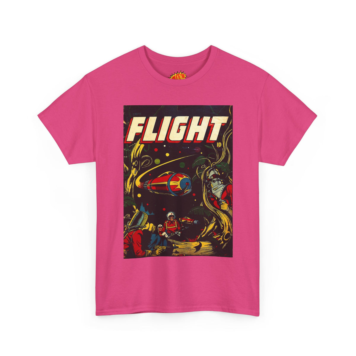 Captain Flight Comic Book Tee Shirt