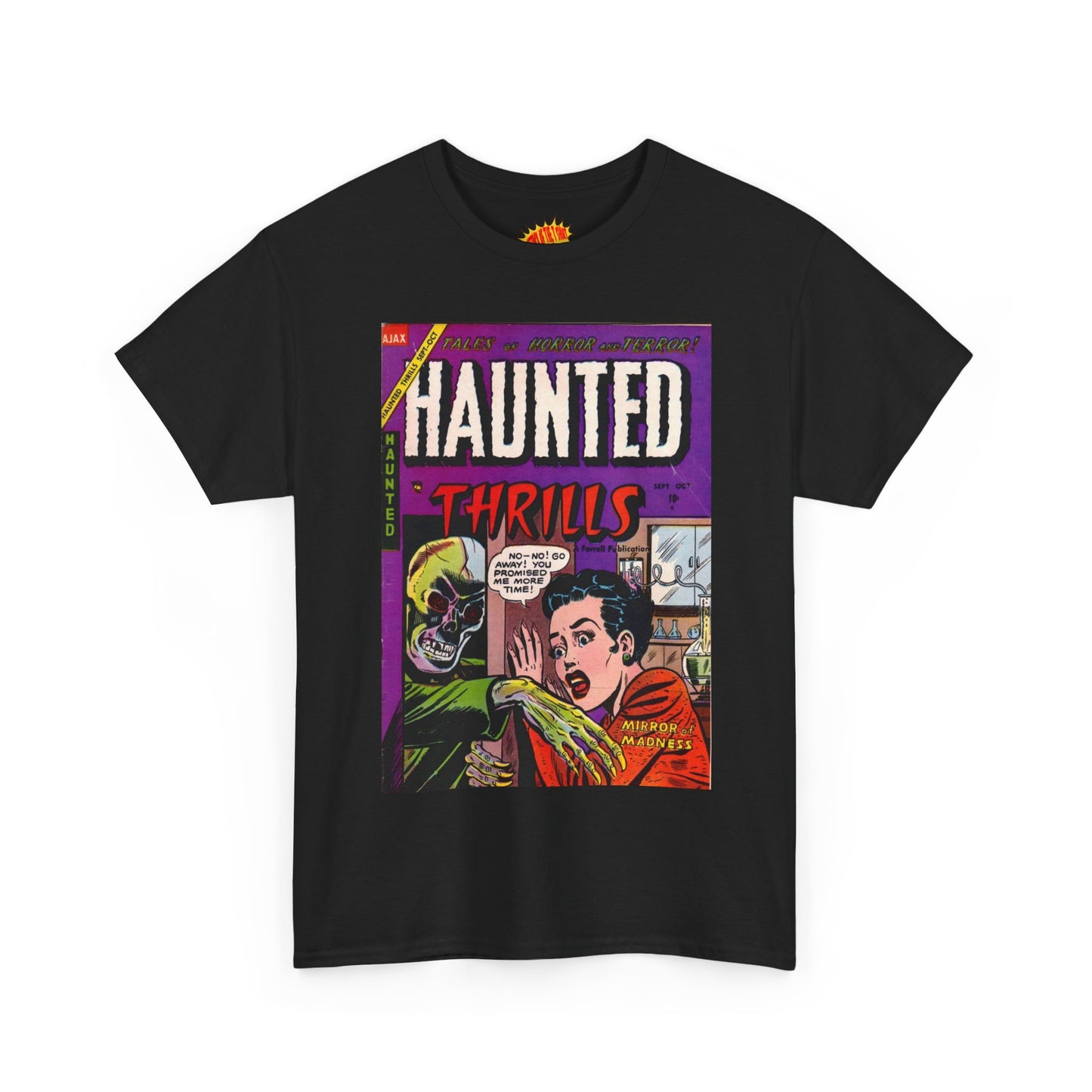 Haunted Thrills September - October Comic Tee Shirt *Multiple Colors*