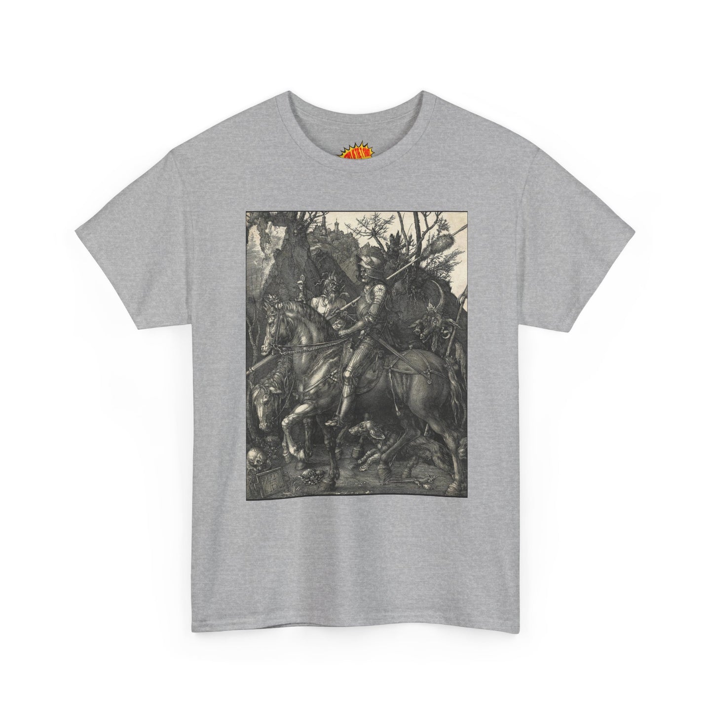 Knight. Death and the Devil - Albrecht Durer. Heavy Cotton Tee Many Colors/Sizes