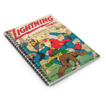 Lightning Comics Dec. Spiral Notebook