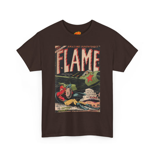 The Flame December - January Comic Tee Shirt *Multiple Colors*
