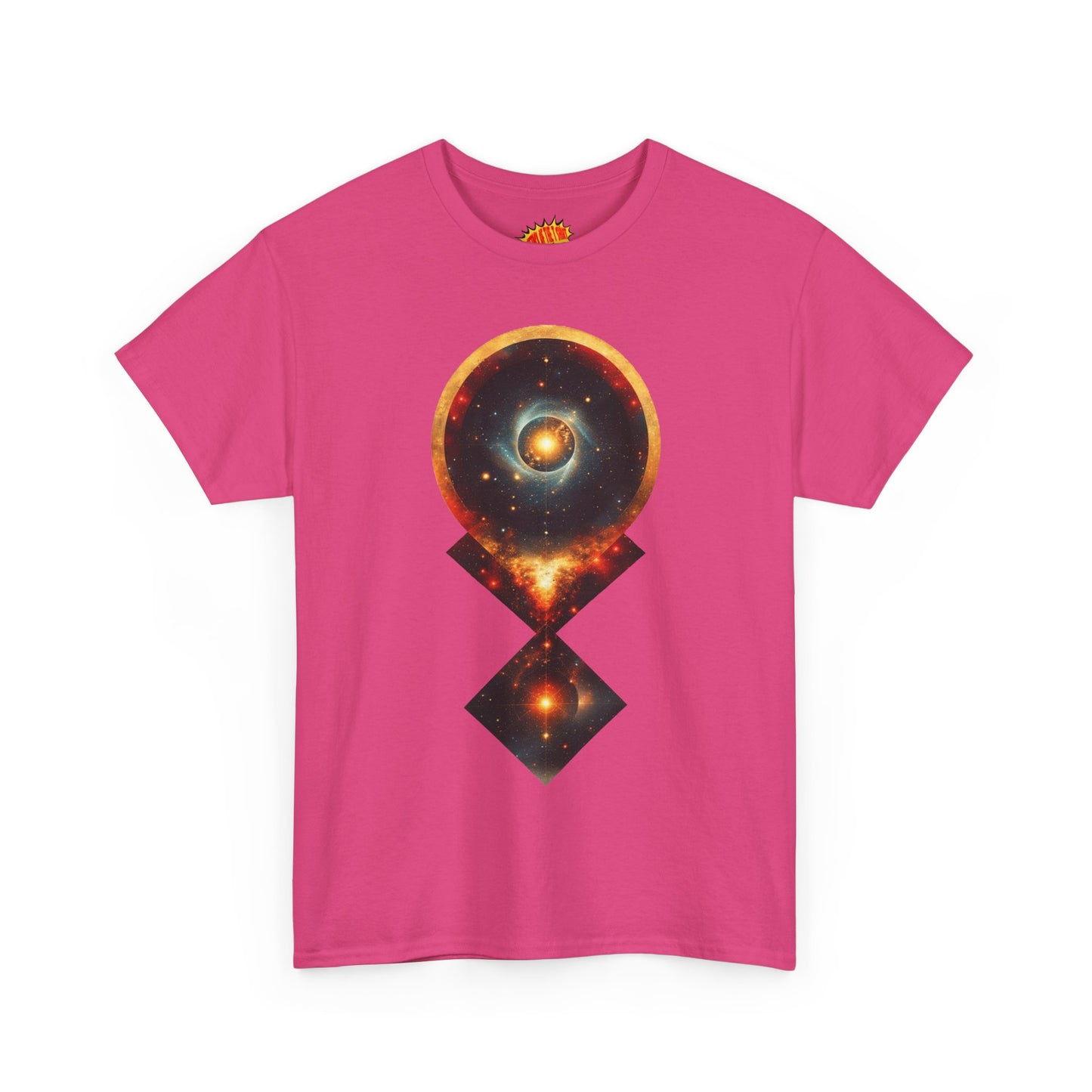 Geometric Space Nebula Graphic Art Tee Shirt *Multiple Colors*