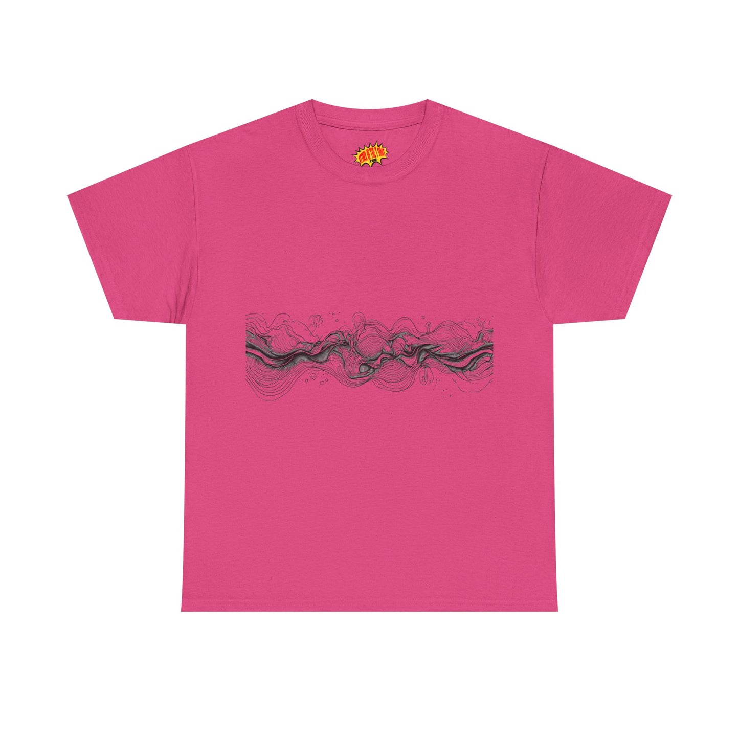 Line Drawing Graphic Art Tee Shirt *Multiple Colors*