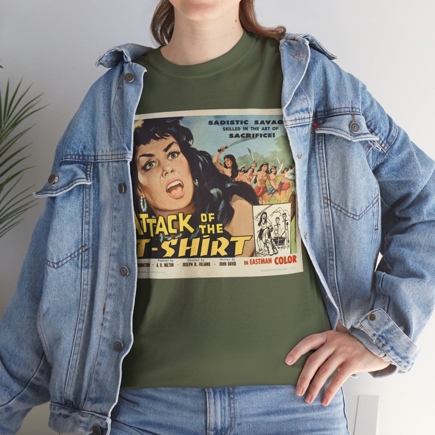 Attack of the T-Shirt Movie Poster T-Shirt