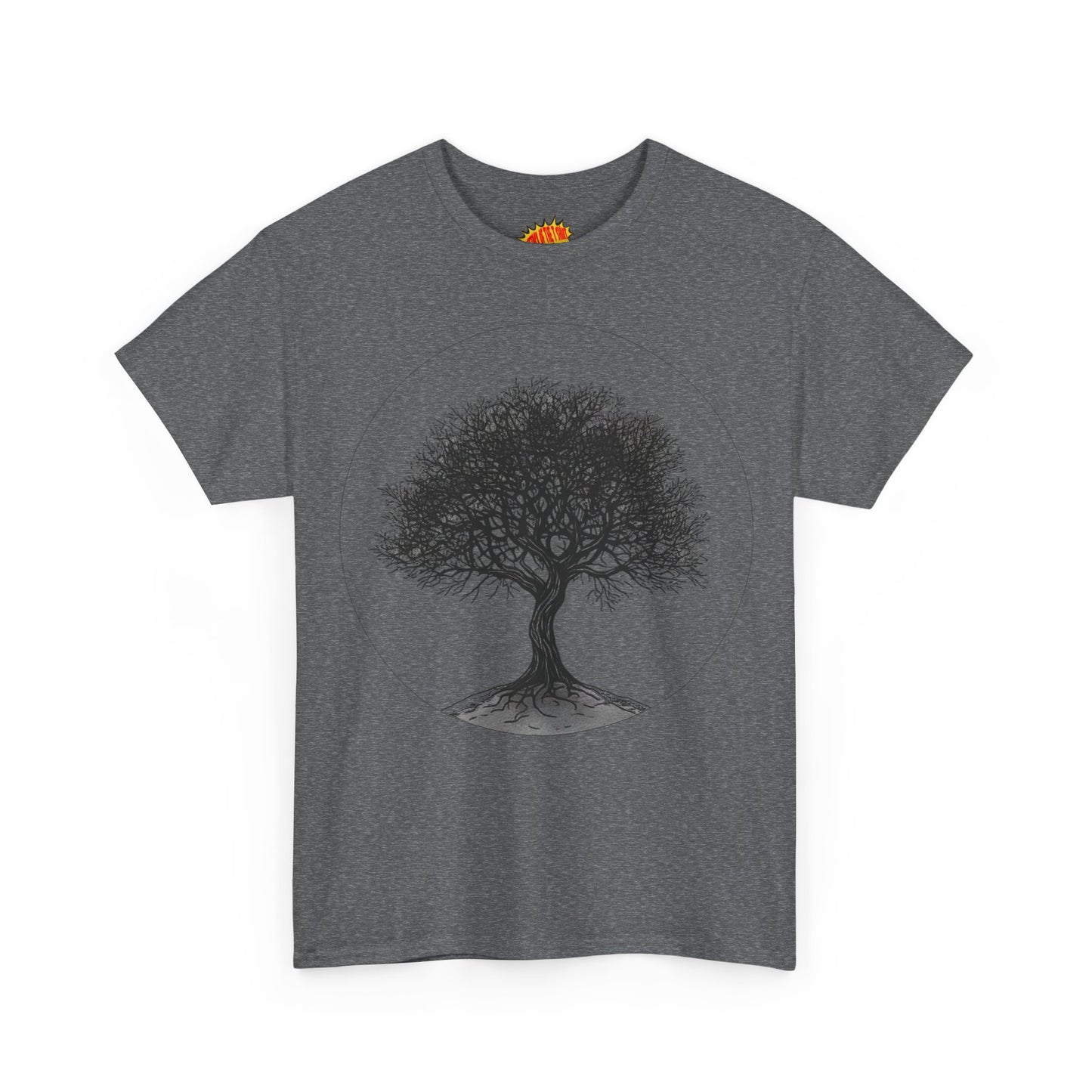 Circle Tree Sketch Drawing Graphic Art Tee Shirt *Multiple Colors*