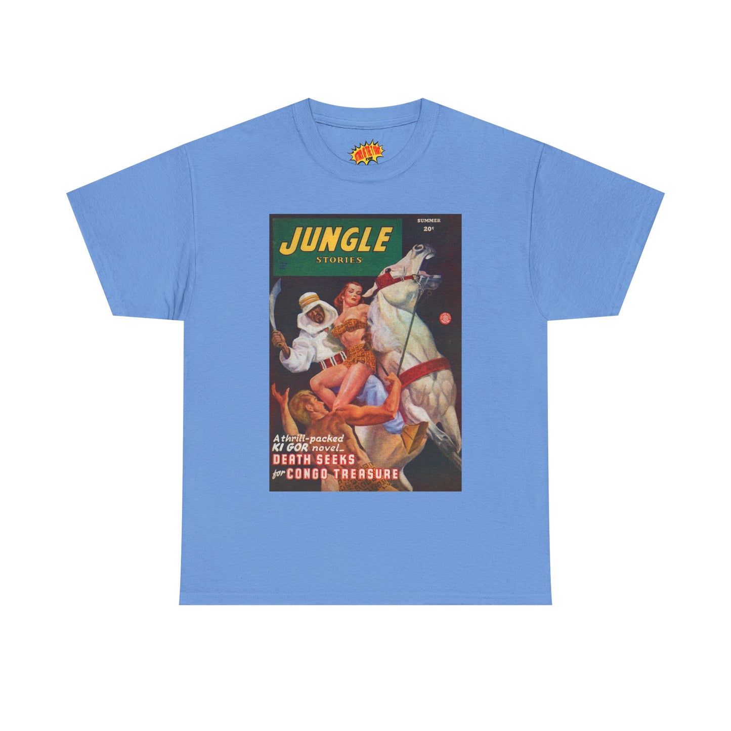 Jungle Stories Summer Comic Tee Shirt *Multiple Colors*