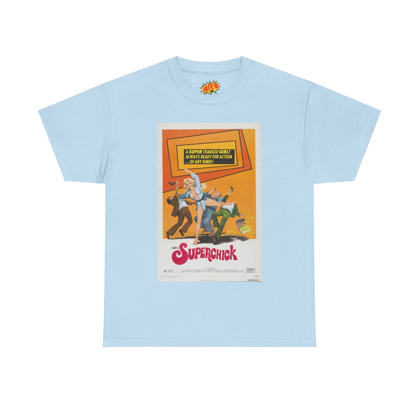 Superchick Movie Poster T-Shirt *Multiple Colors*