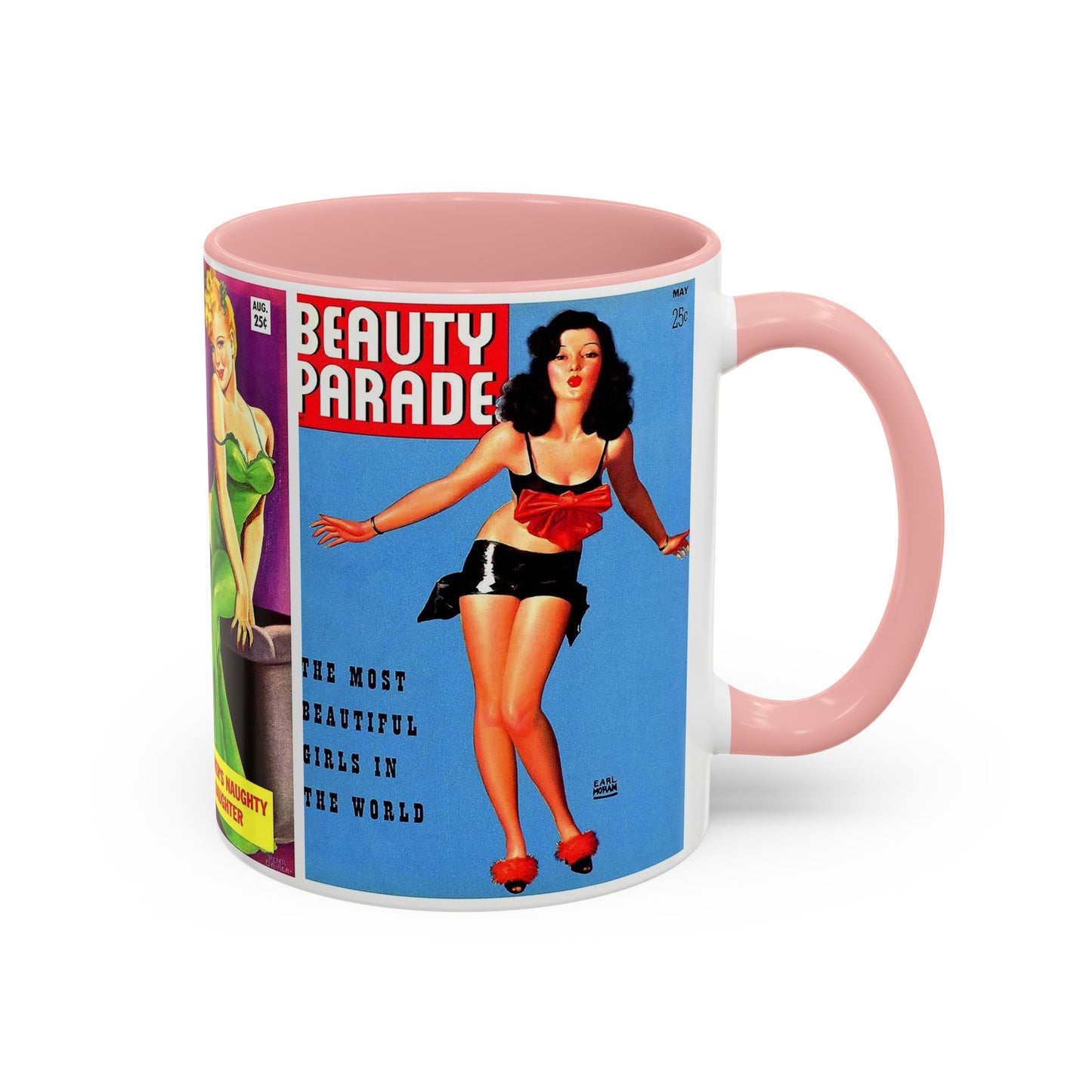 Beauty Parade Pin-Up Coffee Mug - 11oz, Multiple Colors Available