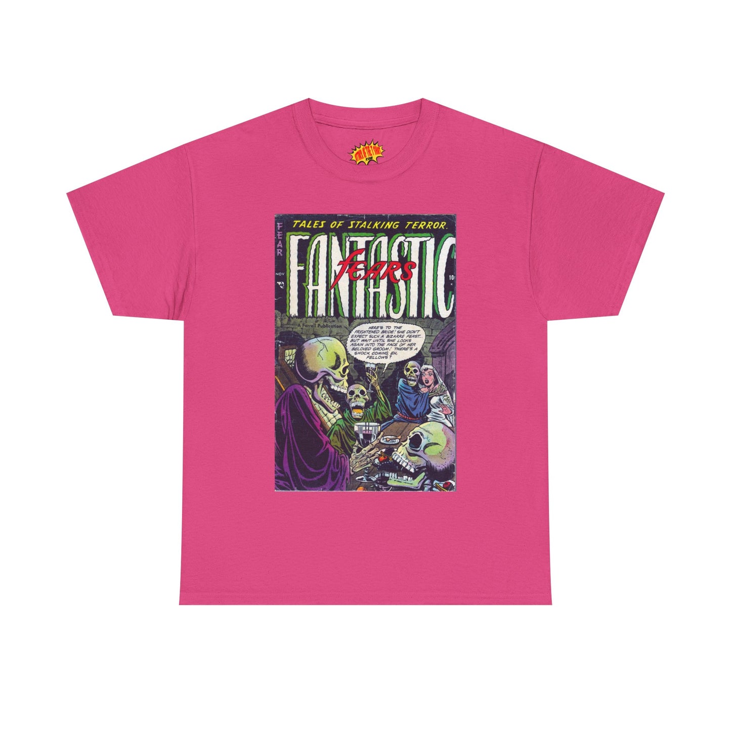 Fantastic Fears November Comic Tee Shirt *Multiple Colors*