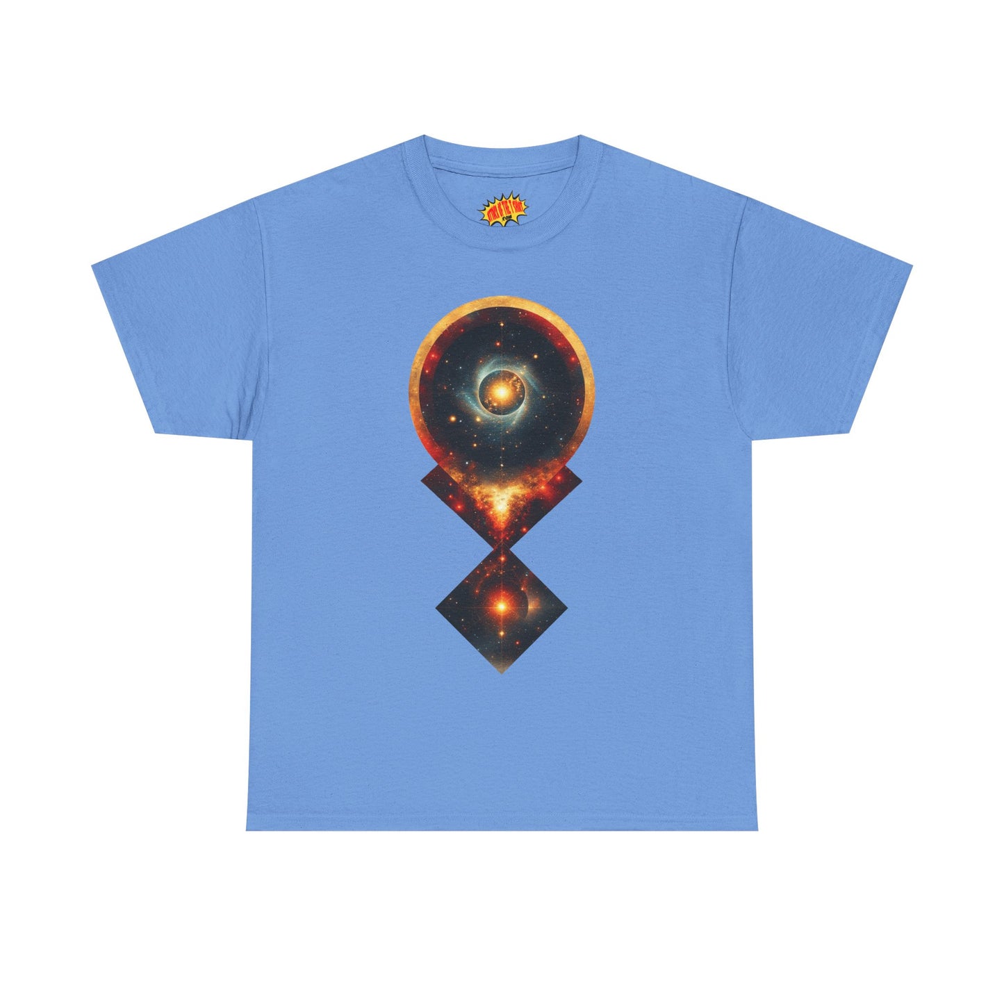 Geometric Space Nebula Graphic Art Tee Shirt *Multiple Colors*