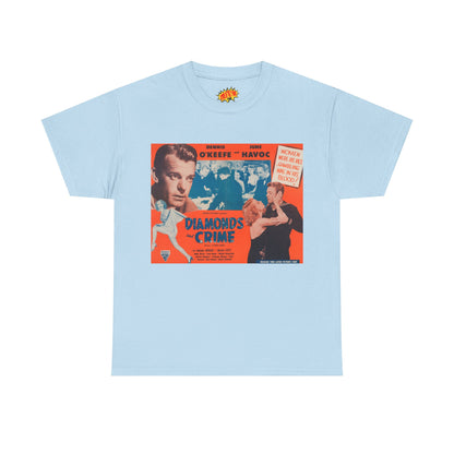 Diamonds and Crime Movie Poster T-Shirt